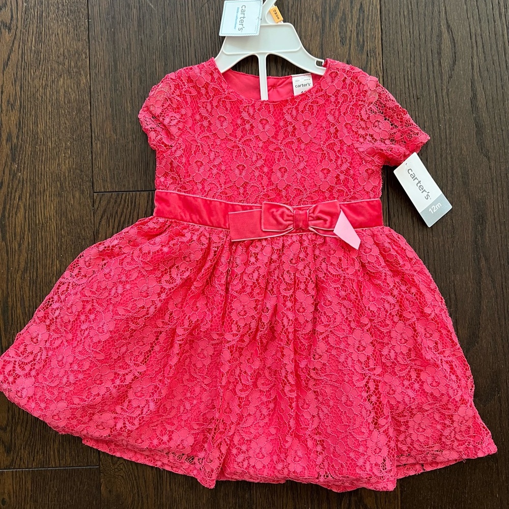 NWT Carters Dress - 12M